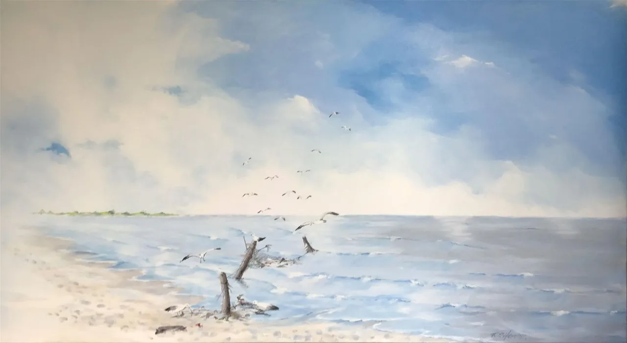 Maleri nr 154 100 cm X 200 cm